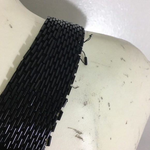 La Femme Backless Prom Dress Black Silver 14734 - Picture 5 of 9